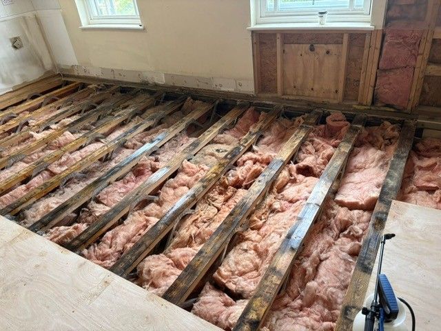 Subfloor Repairs & Engineered Flooring Installation