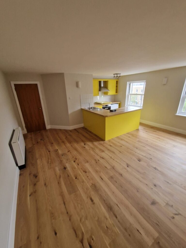 Subfloor Repairs & Engineered Flooring Installation